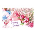 thumbnail image 2 of Dvkptbk Easter Banner Holiday Decorations Eggs Bunny Banner Cloth Holiday Party Photo Background Easter Decorations, 2 of 4