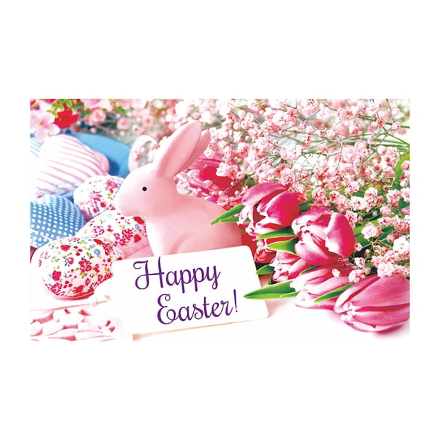Lksixu Easter Decorations Easter Banner Holiday Decorations Eggs Bunny Banner Cloth Holiday Party Photo Background Easter Ornaments Spring Decor for Party Holiday