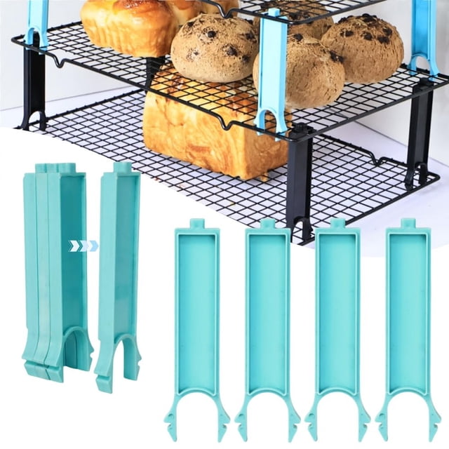 Wire Rack Stacker Pack Of 4 Organize Your Baking With Space Saving Ease (BIG) Dish Storage Rolling Try Food 52 Rack Home Organization And Storage Must Haves Retractable Drying Rack