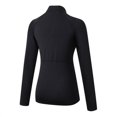 thumbnail image 2 of Femmes Entrainement à Glissière Chemises à Manches Longues Yoga Running Tops Quart Zip Pull-Over Exercice T-Shirts Rouge S, 2 of 11