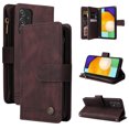 thumbnail image 1 of Case for Samsung Galaxy A52 5G Cover Zipper Pocket Wallet Case Magnetic Protective - Braun, 1 of 5