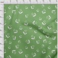 thumbnail image 4 of oneOone Cotton Poplin Green Fabric Floral Sewing Craft Projects Fabric Prints By Yard 42 Inch Wide, 4 of 4