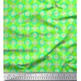 thumbnail image 1 of Soimoi Poly Georgette Fabric Dot,Circle & Honeycomb Design Geometric Print Fabric by the Yard 42 Inch Wide, 1 of 3