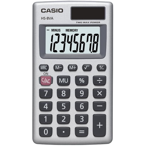 Calculatrice de poche Casio HS-8VA Basic