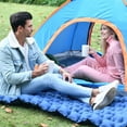 thumbnail image 3 of Liquidation : Tapis de Couchage de Camping, Tapis de Couchage Simple Tapis de Couchage Ultraléger pour l'Extérieur, à l'Épreuve de l'Humidité pour la Randonnée, le backpacking, le Camping, la Plage, 3 of 5