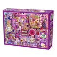thumbnail image 1 of Cobble Hill Jigsaw Puzzle - Purple, 1000 Piece Puzzle, 1 of 4