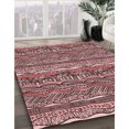 thumbnail image 3 of Ahgly Tapis Rectangulaire Lavable en Machine Intérieur Transitionnel Rose Pastel, 4 Pieds x 6 Pieds, 3 of 7