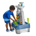 thumbnail image 3 of Step2 Misting Mountain & Waterfall Water Table with 21-Piece Accessory Set, Plastic, Ages 18 Months–5 Years, Gray, 3 of 10