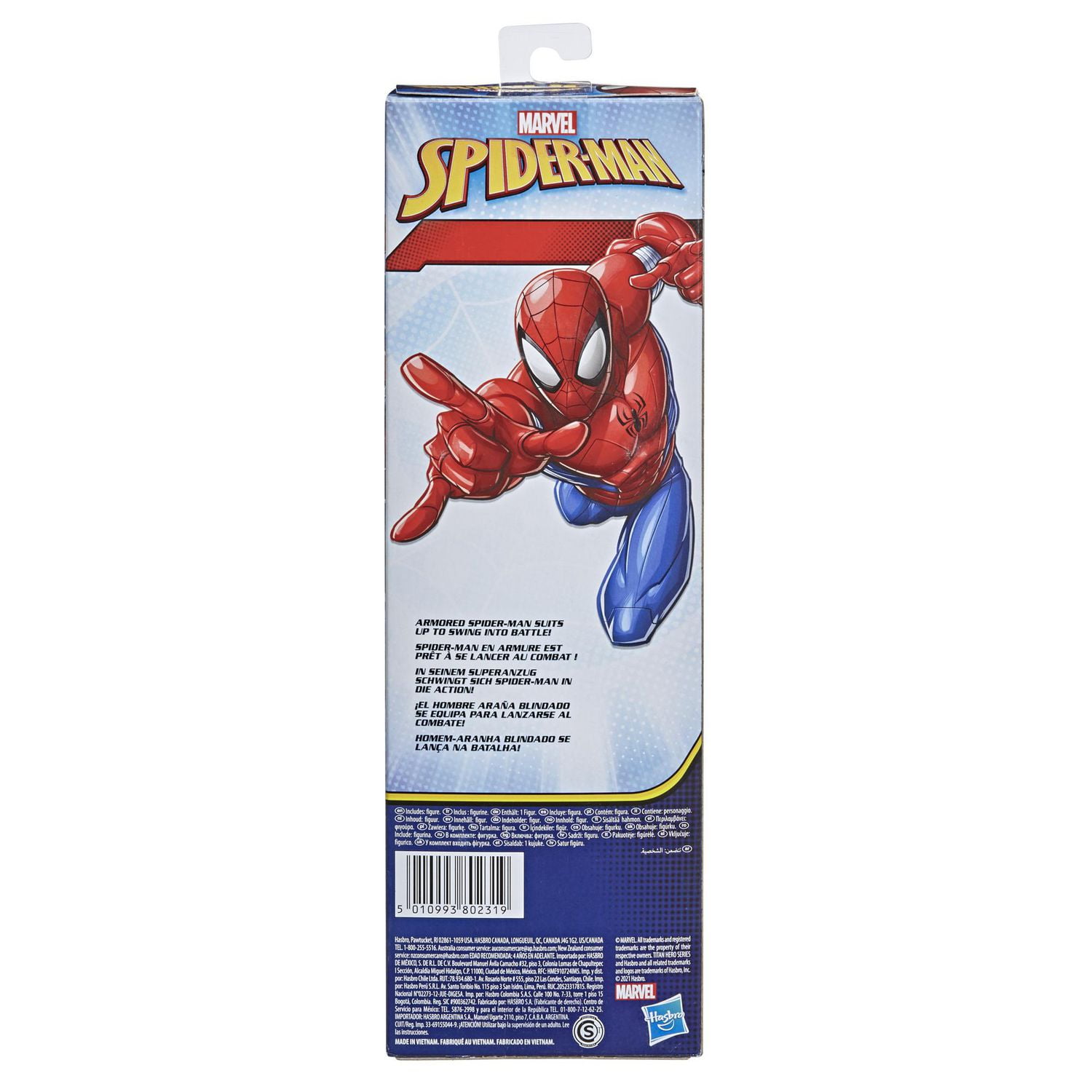 Marvel Spider-Man: Titan Hero Series Marvel’s Scarlet Spider Figurine d’action super-héros à l’échelle de 12 pouces Jouet Pour les grands enfants pour les enfants de 4 ans et plus