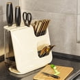 thumbnail image 2 of Kyursd Summer Home/Kitchen Organizers and Storage Special Offer！Multifunctional Chopsticks Tube Knife Organizer Box High Grade Kitchen Countertops Spoons Cutlery Draining Shelves Tool Racks, 2 of 6