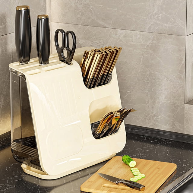 Matoen Multifunctional Chopsticks Tube Knife Organizer Box High Grade New Kitchen Countertops Spoons Cutlery Draining Shelves Tool Racks