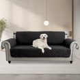 thumbnail image 2 of JUNWELL 100% Waterproof Sofa Cover Machine Washable Couch Cover Non Slip Furniture Protector Slipcover for Dogs  Children  Pets  Oversized Sofa  Brown, 2 of 8
