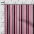 thumbnail image 1 of oneOone Viscose Jersey Fabric Multicolor Stripe Printed Fabric 1 Yard 60 Inch Wide, 1 of 4
