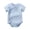 Light Blue, variant on Wxirdiow Newborn Boy Clothes Baby Bodysuits Soft Cotton Spandex Long Sleeve And Short Sleeve White Size,0-3 Months
