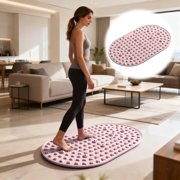 Acupressure Massage Mat TPR Mat With 7 Acupoint Massager Pad For Yoga Training Plantar Fasciitis Home Fitness