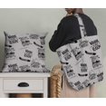 thumbnail image 5 of Soimoi Gray Rayon Fabric Dream Chaser Text Print Fabric by the Yard 42 Inch Wide, 5 of 5
