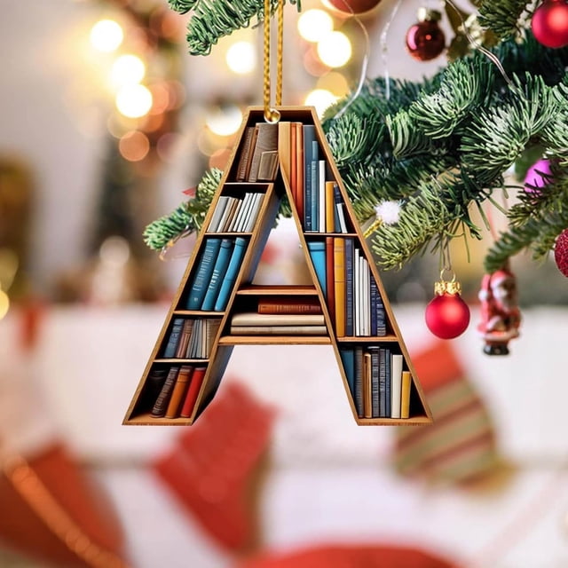 Christmas Tree Decorations, 26 Letters Christmas Tree Decoration Pendant Christmas Tree Ornaments Personalized Diy Christmas Ornaments Christmas Decoration Xmas Tree Hanging Decor