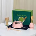thumbnail image 1 of WHEANG Matcha Whisk Set Ceramic Matcha Set Includes Matcha Bowl Matcha Whisk And Holder Rest And Tea Towel 7 Pcs Matcha Kit For Matcha Lovers, 1 of 9