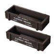 thumbnail image 3 of DYNWAVECA Wooden Planter Box Multifunctional Rectangular Home Decor Wooden Box Plant Container for Garden Balcony Farmhouse Decoration Black, 3 of 9