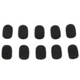 thumbnail image 1 of 10Pcs Mini Headset Microphone Sponge Foam Windscreen Replacement Mic Cover Black Shenzhuyue, 1 of 9