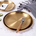 thumbnail image 2 of MesaSe Metal Stainless Steel Storage Tray  Snack Fruit Cosmetics Organizer Dinner Plates Container Decor, 2 of 8