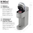 thumbnail image 3 of Cafetière une tasse à la fois Keurig K-Mini, 3 of 8