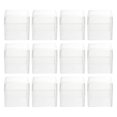 thumbnail image 3 of CHUANK 12 Pcs Boîtes Carrées Transparentes avec Couvercles 5x5x5cm, 3 of 10