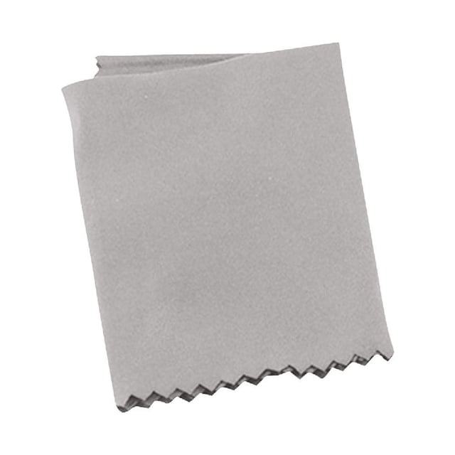 Microfiber Square Cleaning Cloth Gray 14x16cm Anti Fog Suitable for Many Lenses Soft Lint Free Antistatic