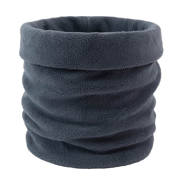 Fleece Neck Warmer Unisex Solid Color Neck Warmer Fleece Knitted Scarves Warmer Fashion Scarf