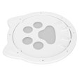 thumbnail image 4 of Porte Intérieure pour Chien, Porte pour Chat en Plastique Contrôlée Porte pour Animaux de Compagnie Design Convivial, 4 of 14