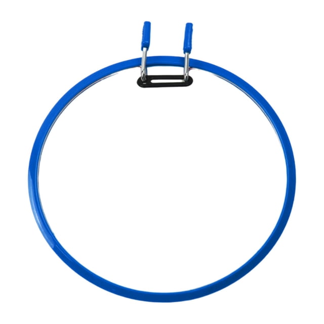 22cm Embroidery Hoop Circle Cross Stitch Plastic Sp Tension Adults Beginners blue