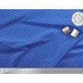 thumbnail image 3 of Soimoi Blue Georgette Viscose Fabric Triangle Geometric Print Sewing Fabric Yard 42 Inch Wide, 3 of 3