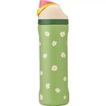 Owala Bouteille en acier inoxydable 24 oz - Fleurs vertes de printemps