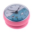 thumbnail image 3 of jifeng Shower Bathroom Kitchen Wall Clock Waterproof Colorful Home Decor - Red, 75x35mm A-Pink, 3 of 7