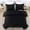 Dot-Black, variant on JML Tufted King Comforter Set 3 Pieces, Jacquard Boho Tufts Bedding Set - All Season Duvet and 2 Pillow Shams Bed Sets, Burgundy