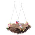 thumbnail image 2 of Toy With Bells, Bird Hanging  Toy, Bird Swing Hanging  Toy With Bells  Bird Parrots Birds Animals For Pets, 2 of 8