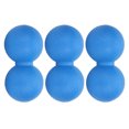 thumbnail image 3 of Muscle Relaxing Massage Ball, Portable Relieve Muscle Fatigue Easy Carrying Yoga Training Peanut Ball 3pcs  For Workout Green,Blue, 3 of 8