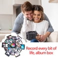 thumbnail image 4 of XZNGL 4 X 6 Photo Album Diy Creative Photo Box Hexagon Multi-Layer Explosion Box Creative Surprise Box with Guide Photo Album Love Box Photo Box, 4 of 9