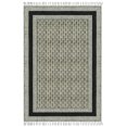 thumbnail image 1 of Casavani Hallway Kitchen Runner Rug Cotton Handblock Printed Black Rug Home Decor Kilim 4x15 feet, 1 of 5