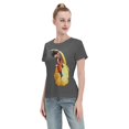 thumbnail image 4 of T-Shirt Basique à Manches Courtes pour Femmes Dragon Ball Wukong, 4 of 6