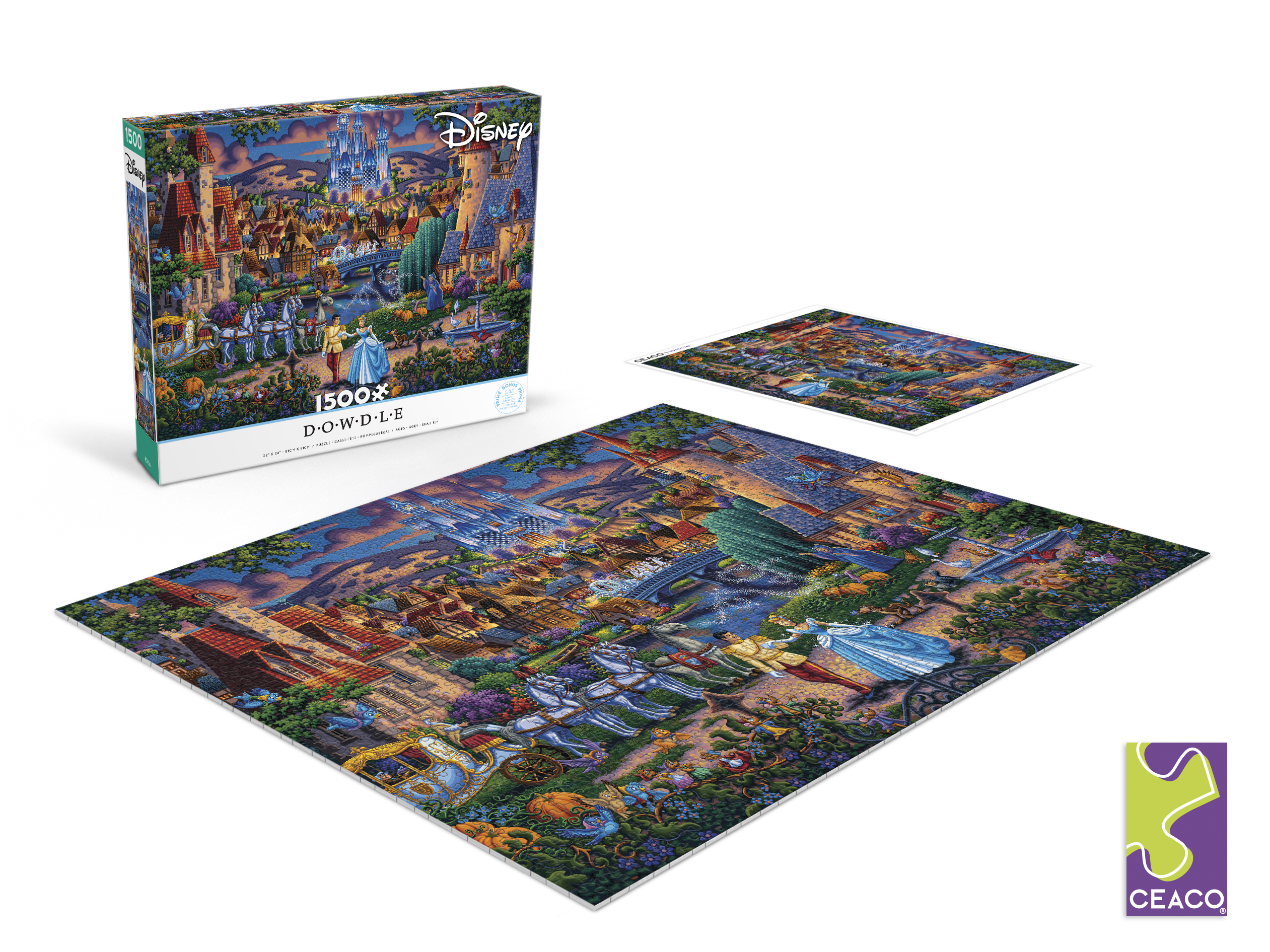 Ceaco Le puzzle Cinderella's Enchanted Evening - en 1500 pièces