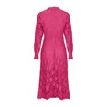 thumbnail image 4 of Birdeem Robes pour Femmes Robe d'Été en Dentelle pour Femmes à Manches Bouffantes, Taille Cintrée, Unie, Col Rond, 4 of 12
