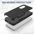 thumbnail image 2 of [PST] Samsung Galaxy S23 FE Hard Case, Dual Layers Heavy Duty Rubber Armor Bumper Hard Case Cover, 2 of 5