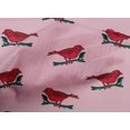 thumbnail image 4 of oneOone Cotton Cambric Fabric Branch & Bird Block Print Fabric BTY 56 Inch Wide, 4 of 4