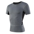 thumbnail image 1 of hotojiny Men’s Compression Shirts Short Sleeve Quick Dry Sports Athletic Workout Tee Base Layer Undershirt T-Shirt Tops, 1 of 6