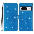 thumbnail image 1 of Compatible avec Google Pixel 8 Étui Portefeuille Pailleté Étincelant avec Poche pour Cartes et Rabat, 1 of 5