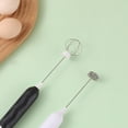 thumbnail image 5 of TIELUTT Milk Frother Handheld Battery Operated Whisk Beater | Rechargeable Egg Beater | Foam Hand Mixer and Bowl Set Transfusion Mixer Women Things for Christmas Kitchen Aid Hand Mixer Cordless Mixer, 5 of 5
