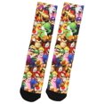 thumbnail image 1 of Nintendo Mario Bros. Chaussettes Montantes Sublimées de Qualité Supérieure pour Photo de Groupe Collage, 1 of 2
