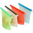 thumbnail image 1 of Reusable Silicone Food Storage Bags - BPA and Plastic Free Freezer Bags, 1 of 4