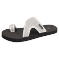 thumbnail image 2 of IUJSOY Womens Flip Flops Clip Toe Ring Flat Sandals Comfortble Yoga Mat Mesh Beach Slippers Slides, 2 of 9